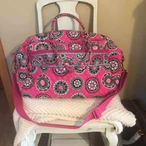 Vera Bradley travel bag.